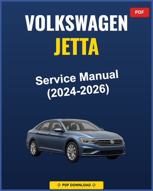 Volkswagen Jetta 2024-2026 Service Repair Workshop Manual | 2024 2025